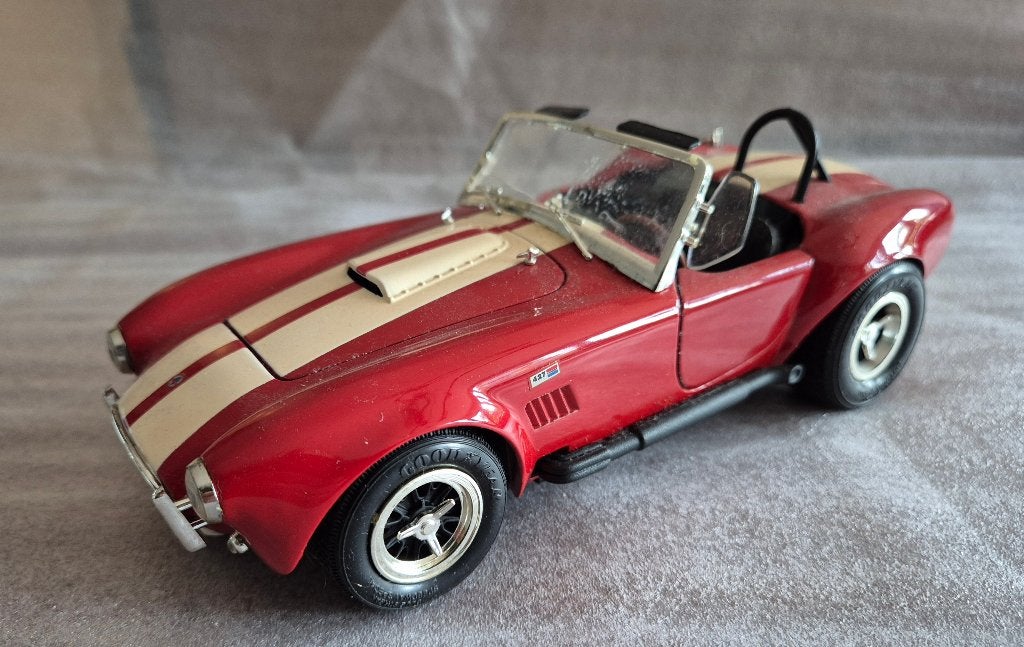 Shelby Cobra modelauto schaal 1:18, Ophalen of Verzenden, Zo goed als nieuw, Auto, Overige merken