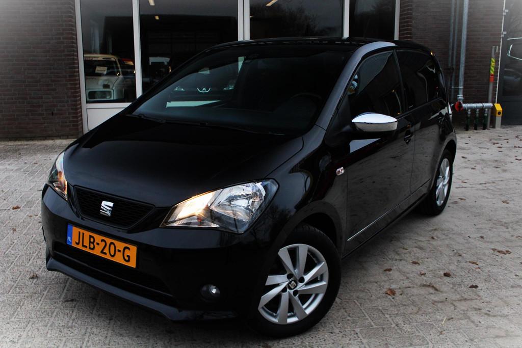 SEAT Mii BY Mango Airco, Alcantara/Leder, Elektrische ramen, Voorwielaandrijving, Euro 5, Gebruikt, Beige