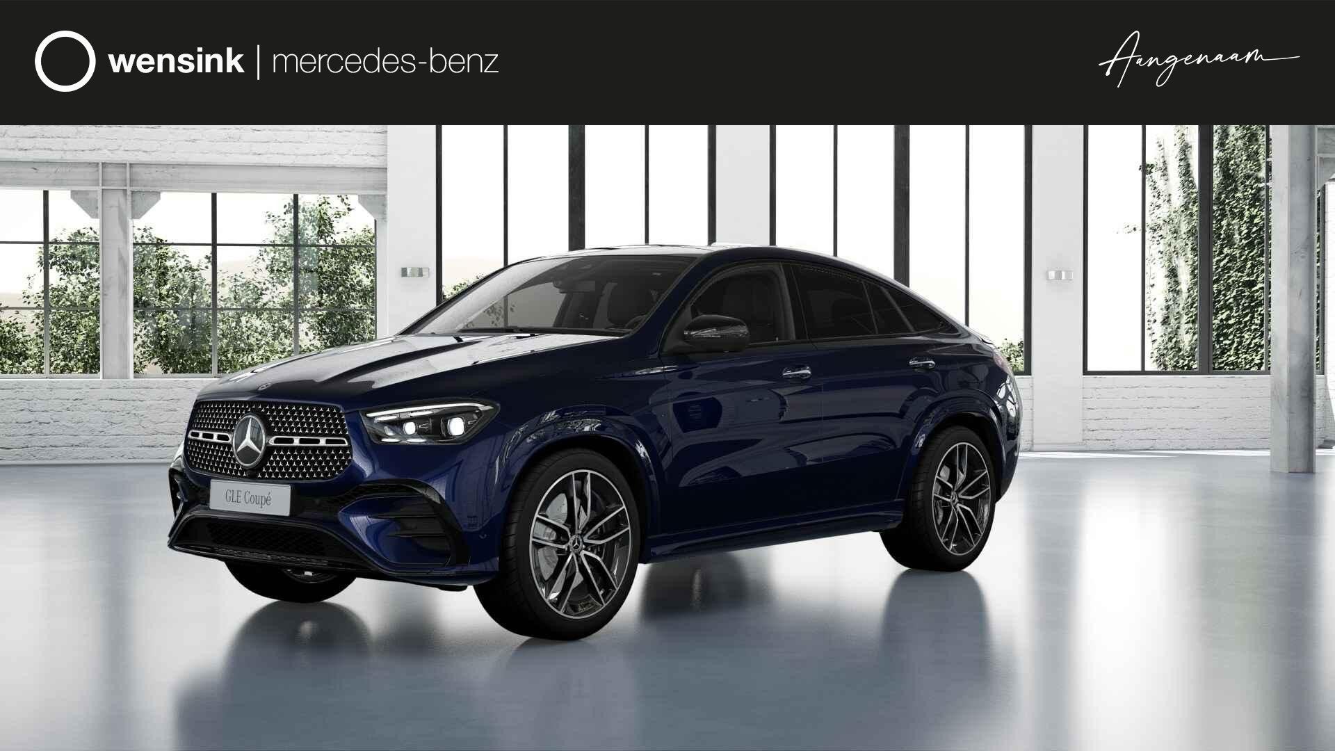 Mercedes-Benz GLE-klasse Coupé 400e 4MATIC Sport Edition Pr, Auto's, Mercedes-Benz, Automaat, 4 cilinders, 252 pk, Blauw