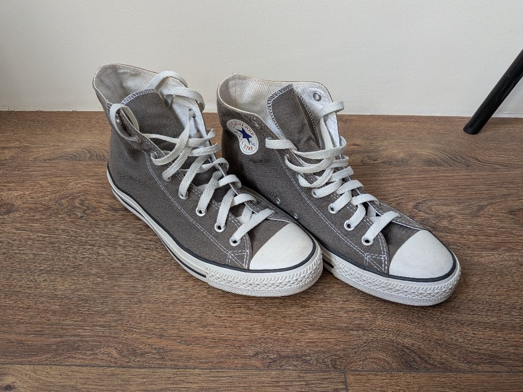 Converse All Stars hoog (grijs, maat 44), Kleding | Heren, Schoenen, Overige kleuren, Verzenden, Sneakers of Gympen, Converse All Star