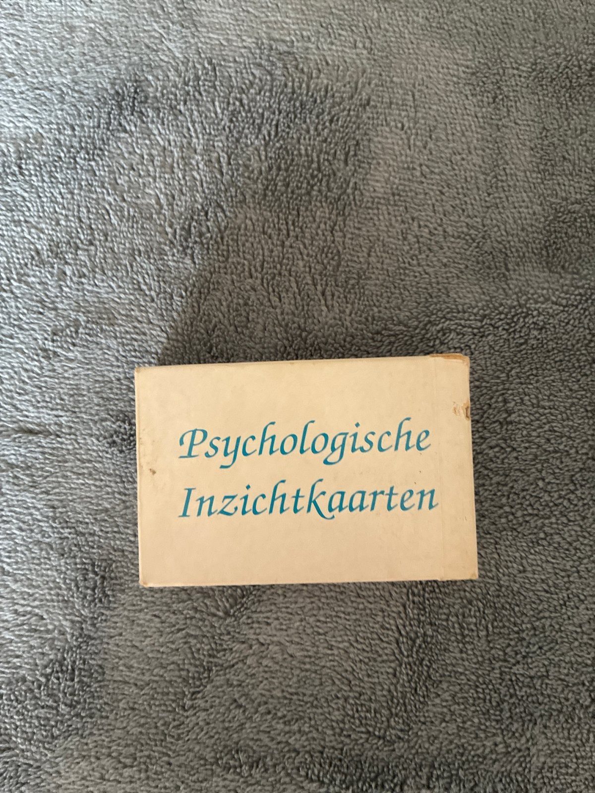 Psychologische Inzichtkaarten - Zelfreflectie & Groei, Boeken, Ophalen of Verzenden, Zo goed als nieuw, Klinische psychologie