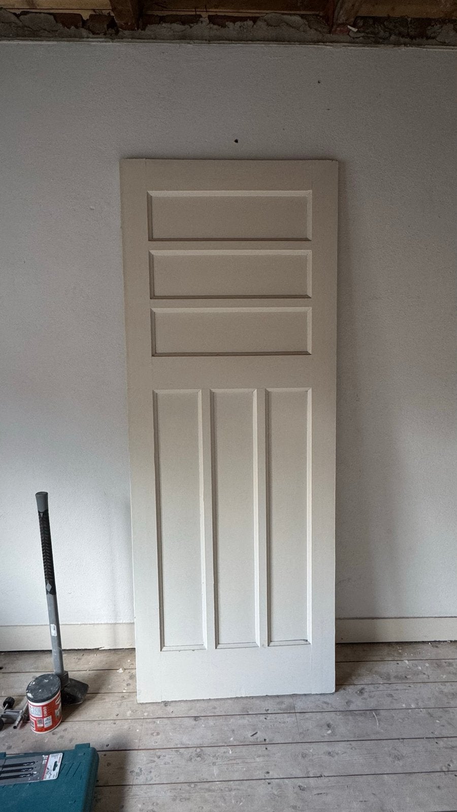 Paneeldeur - Klassieke binnendeur, Doe-het-zelf en Verbouw, Deuren en Horren, Ophalen, Gebruikt, 80 tot 100 cm, Binnendeur