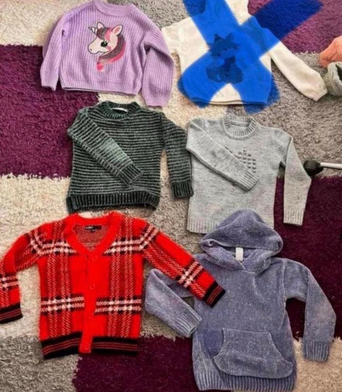 Meisjes winter truien 122/128 z.g.a.n, Ophalen of Verzenden, Zo goed als nieuw, Meisje, Trui of Vest