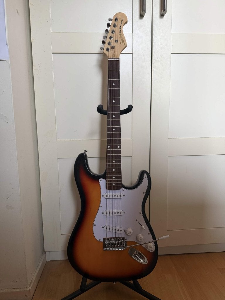 Fazley Classic Series FST118 Sunburst elektrische gitaar, Ophalen, Gebruikt, Solid body, Fender