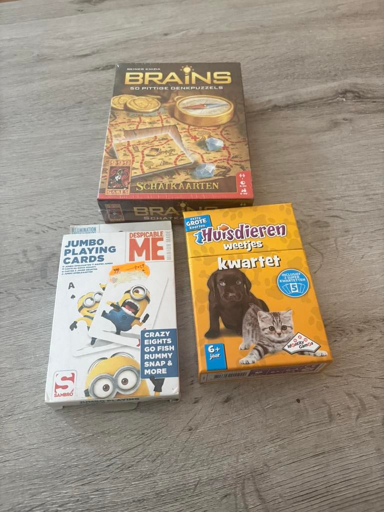 Spelletjes, Hobby en Vrije tijd, Gezelschapsspellen | Kaartspellen, Ophalen of Verzenden, Zo goed als nieuw
