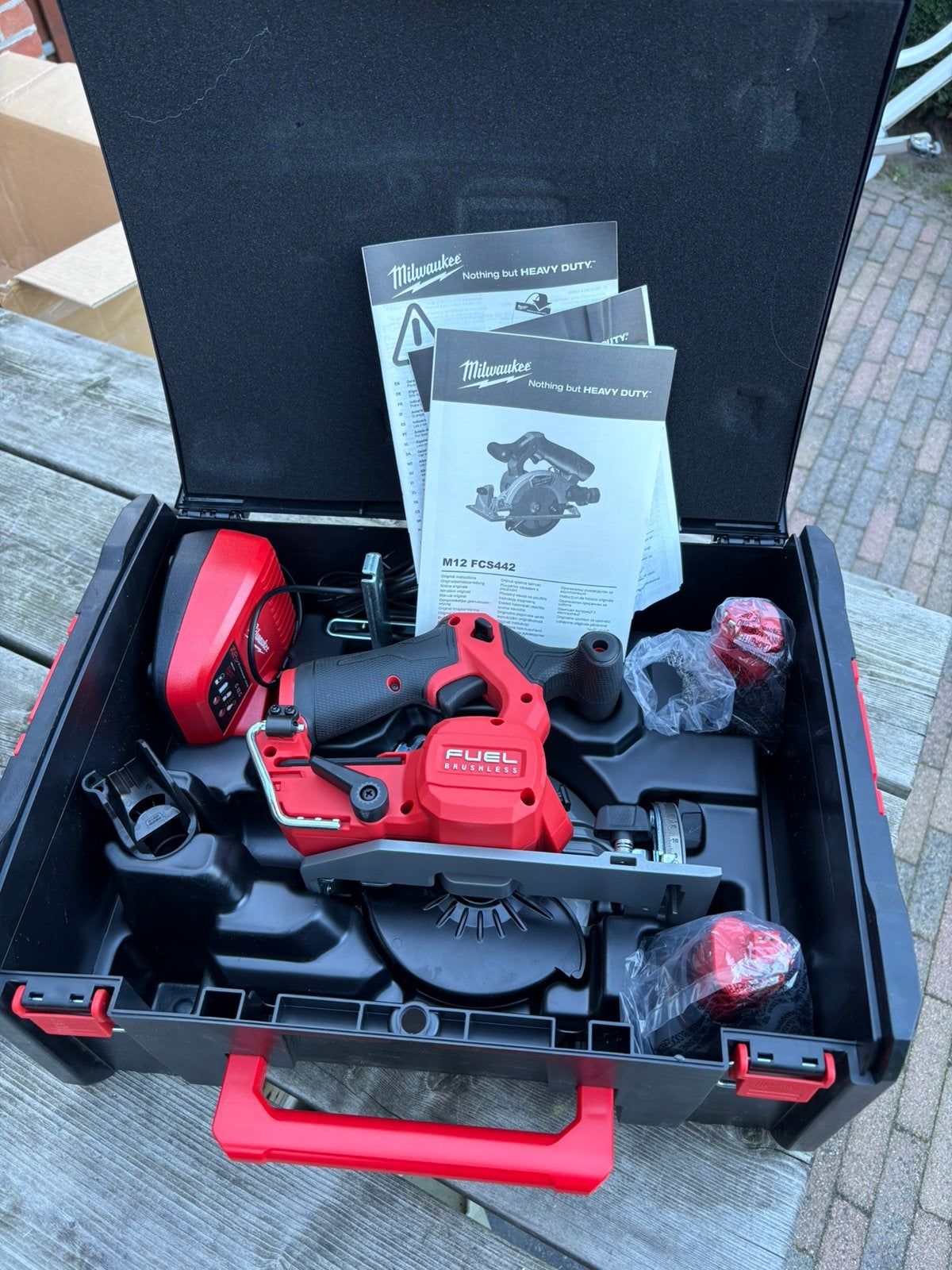 Milwaukee M12 FCS442 cirkelzaag set