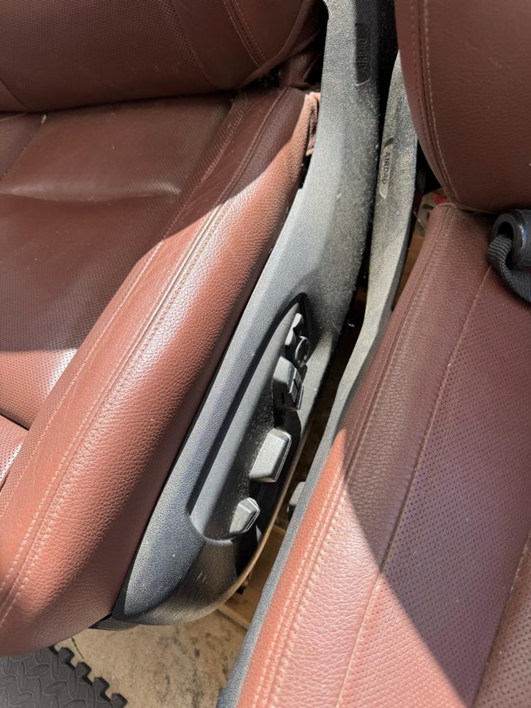 BMW F10 Comfortstoelen - Bruin Leder, Auto-onderdelen, Interieur en Bekleding, Ophalen, Gebruikt, BMW