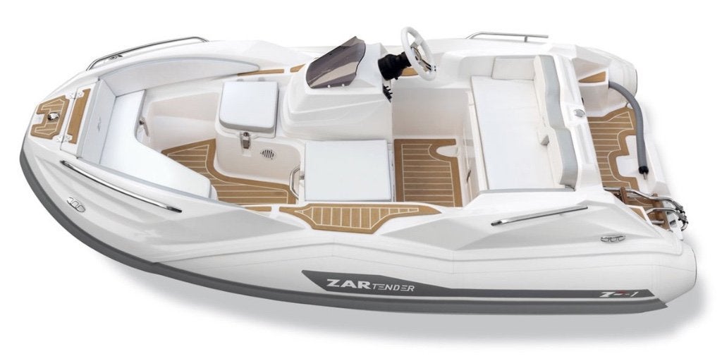 Rubberboot/Tender Zar Formenti ZF 1S, Watersport en Boten, ZAR Mini, Zo goed als nieuw, Peddels, 30 pk