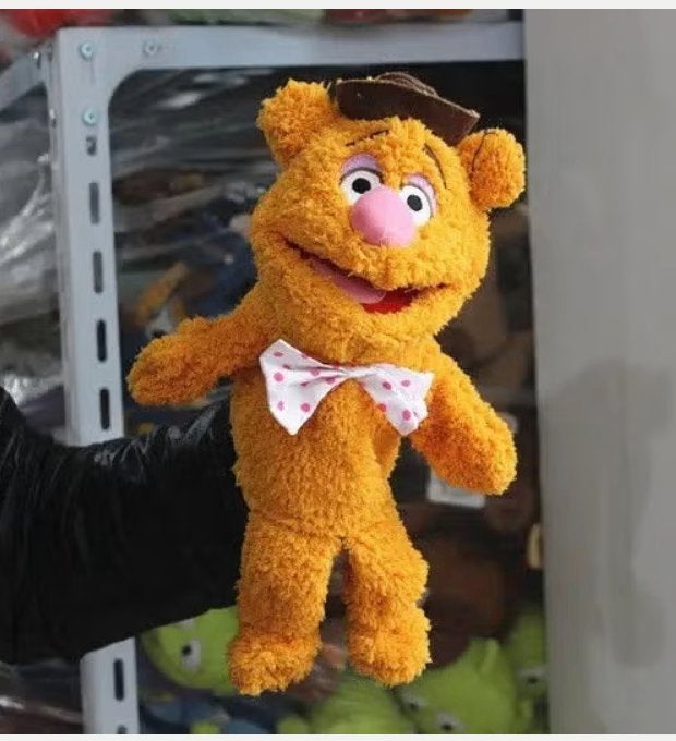 The Muppet Show handpop Fozzie Bear (28cm), Ophalen of Verzenden, Nieuw, Beer