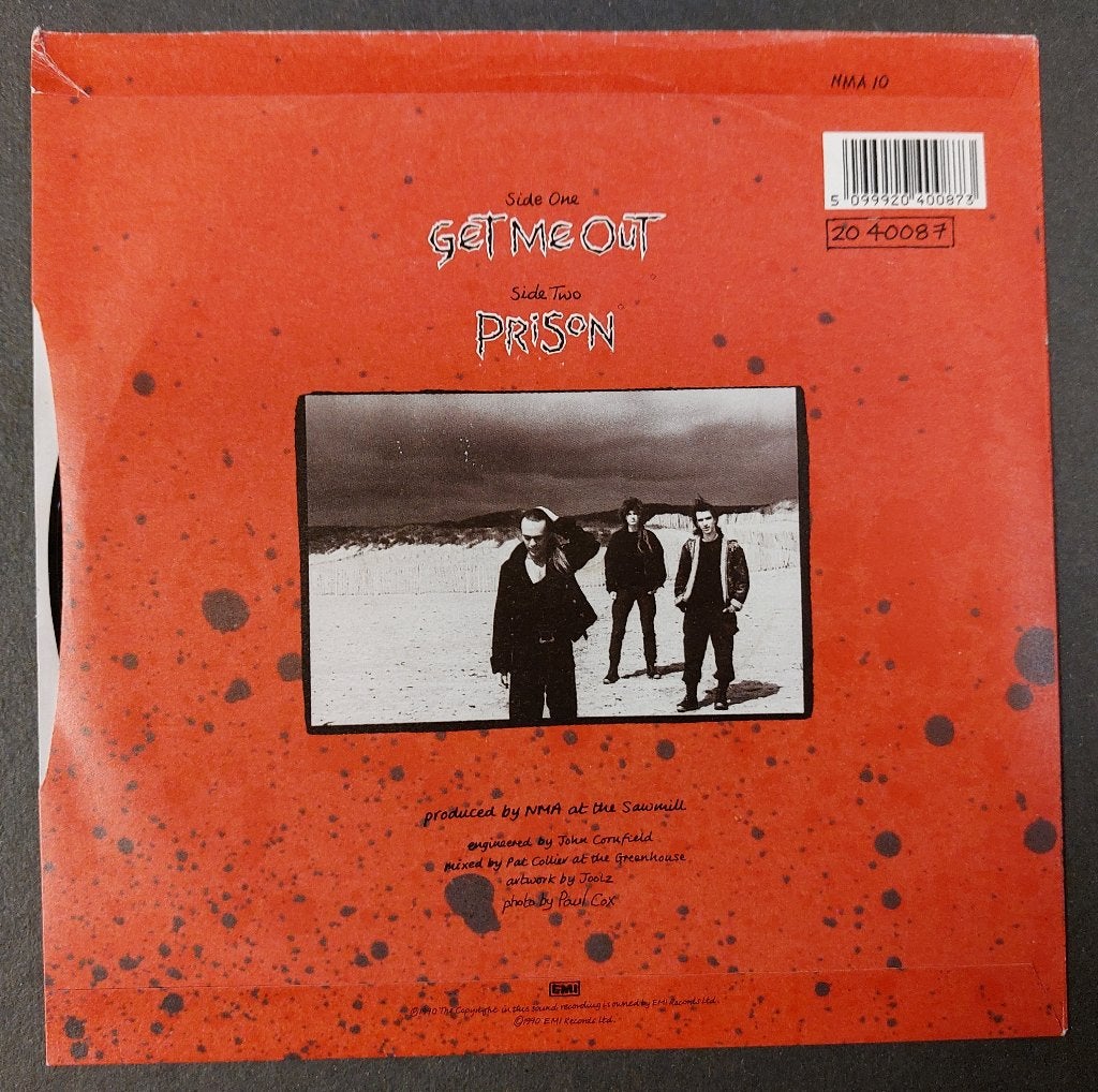 New Model Army VINYL SINGLE Get Me Out PUNK 7 inch, Fotohoes, Verzenden, 7 inch, Zo goed als nieuw