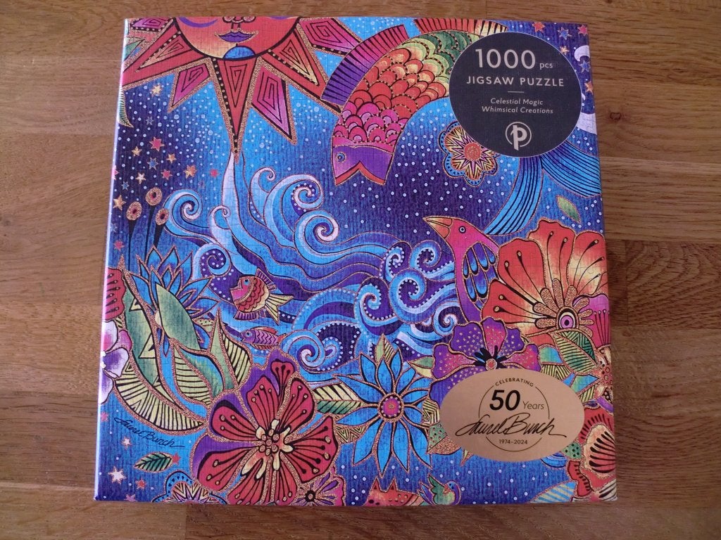 Paperblanks legpuzzel, 1000 stukjes, Celestial Magic, Hobby en Vrije tijd, Ophalen of Verzenden, 500 t/m 1500 stukjes, Zo goed als nieuw