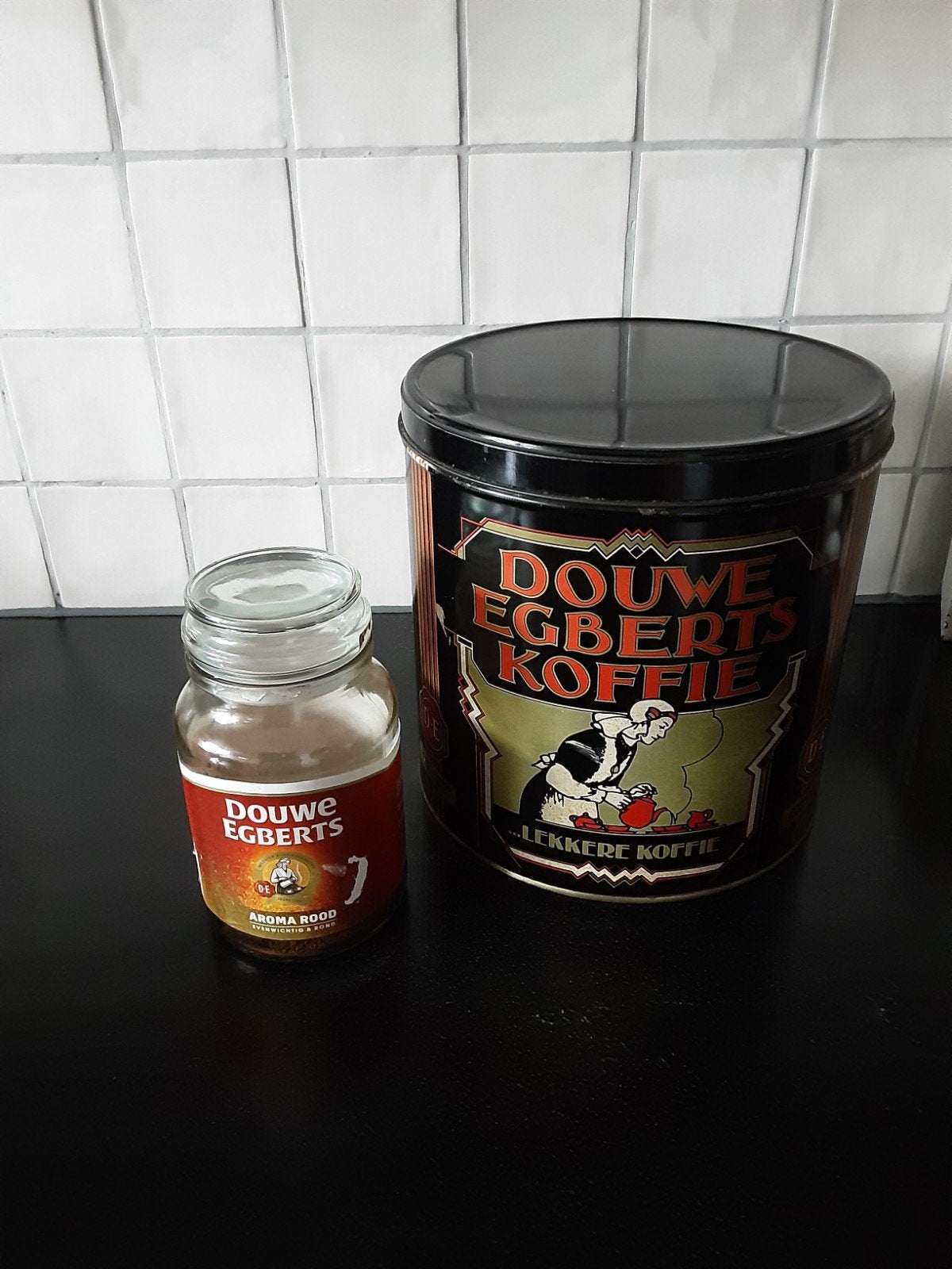 Vintage Douwe Egberts Koffieblik, Ophalen of Verzenden