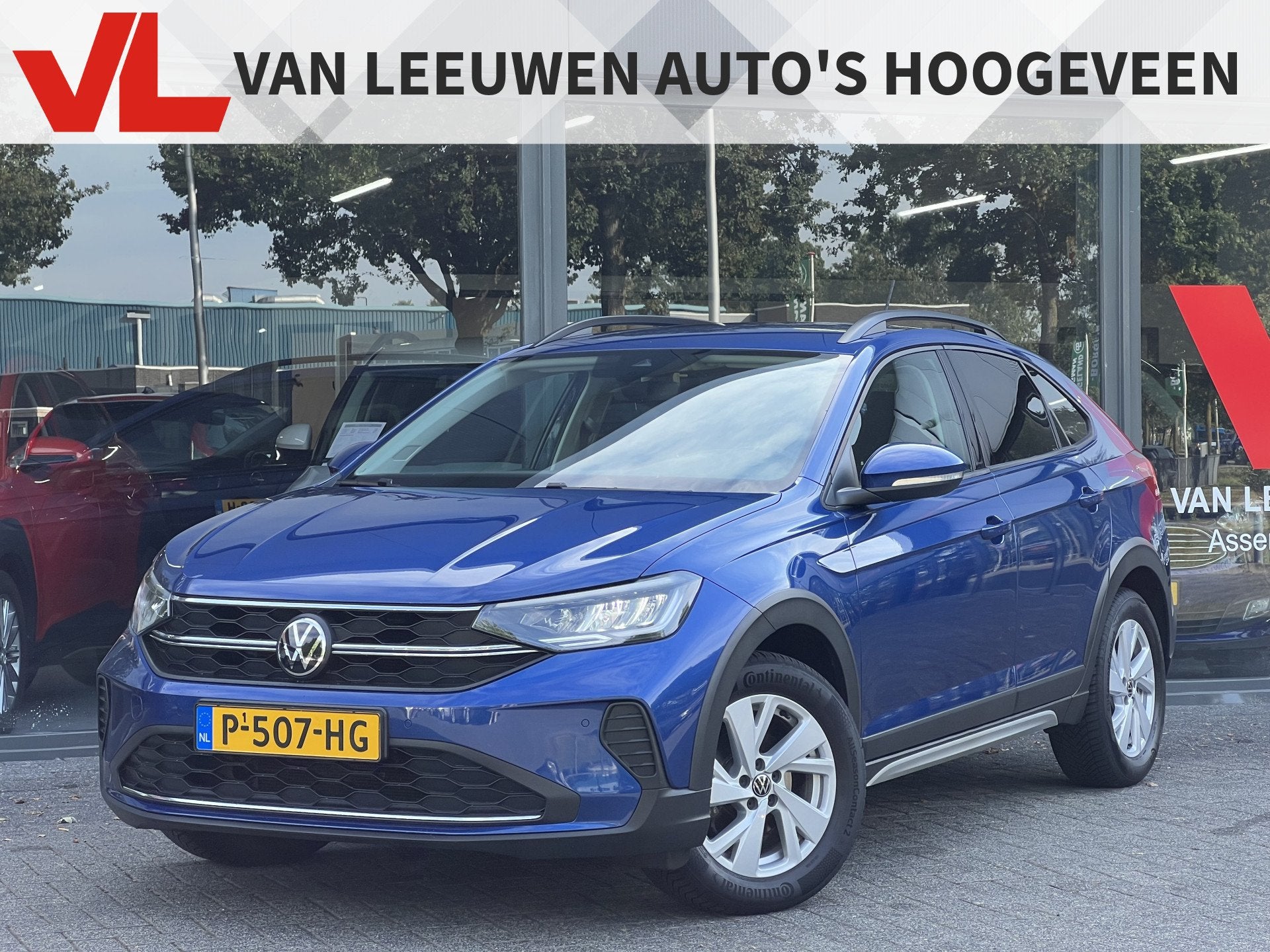 Volkswagen Taigo 1.0 TSI Life | Camera | Climate control | S, Stof, Gebruikt, Blauw, 610 kg