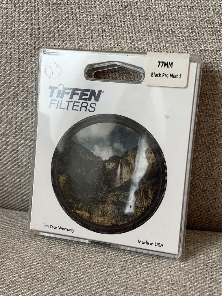 Tiffen Black Pro Mist 1 77 mm, Overige merken, Overige typen, Ophalen of Verzenden, Zo goed als nieuw