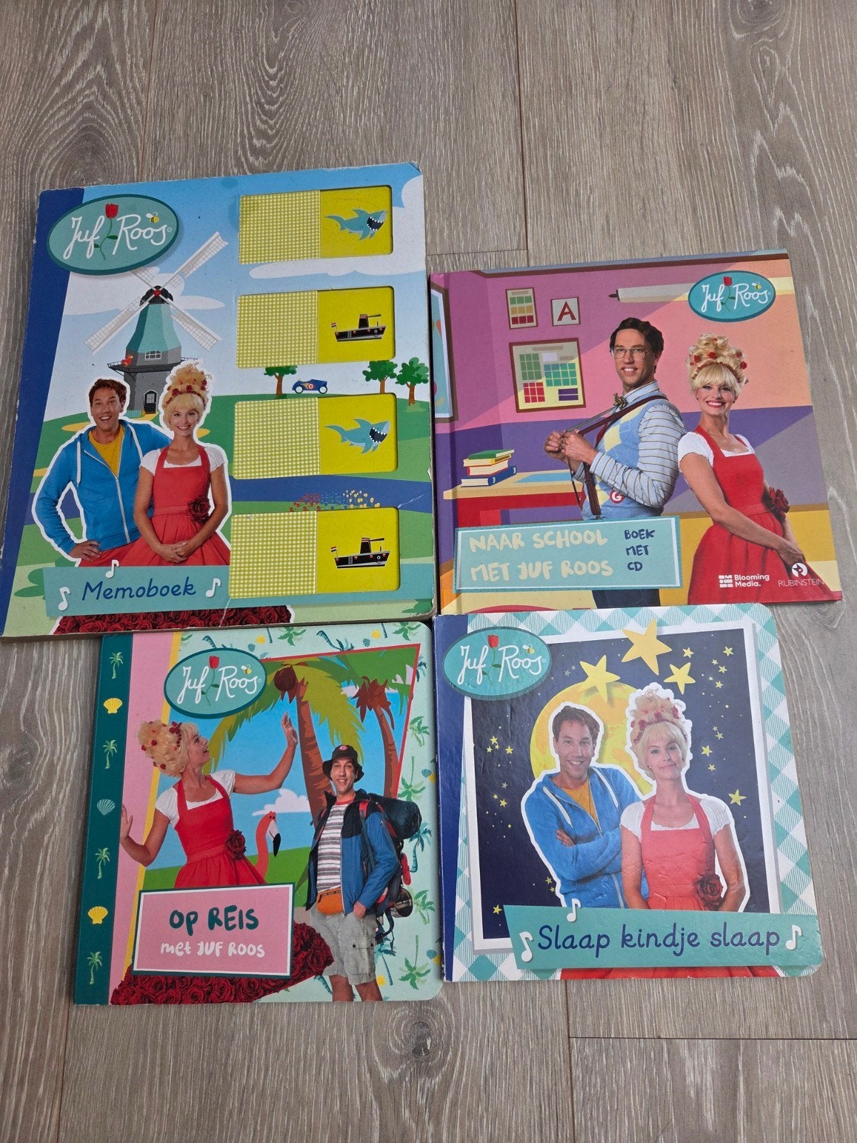 4x boeken - Juf Roos, Ophalen of Verzenden, Gelezen, 3 tot 4 jaar