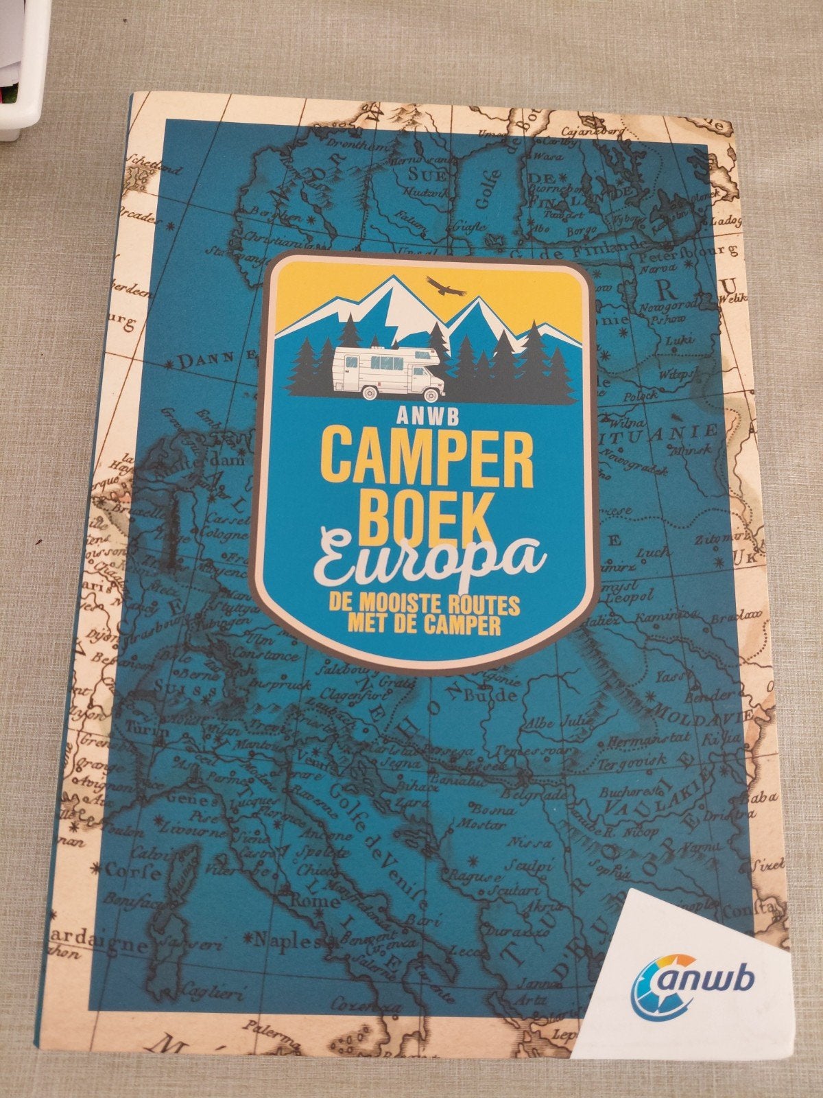 anwb camperboek europa, Boeken, Overige merken, Susanne Lipps, Europa, Nieuw
