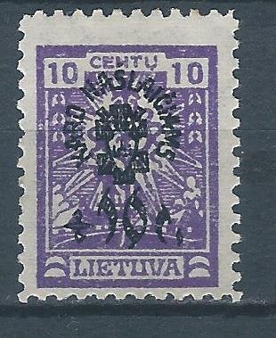 C780 - Baltische staten – Litouwen – MiNr 227Y (ongebruikt), Ophalen of Verzenden, Overige landen, Postfris