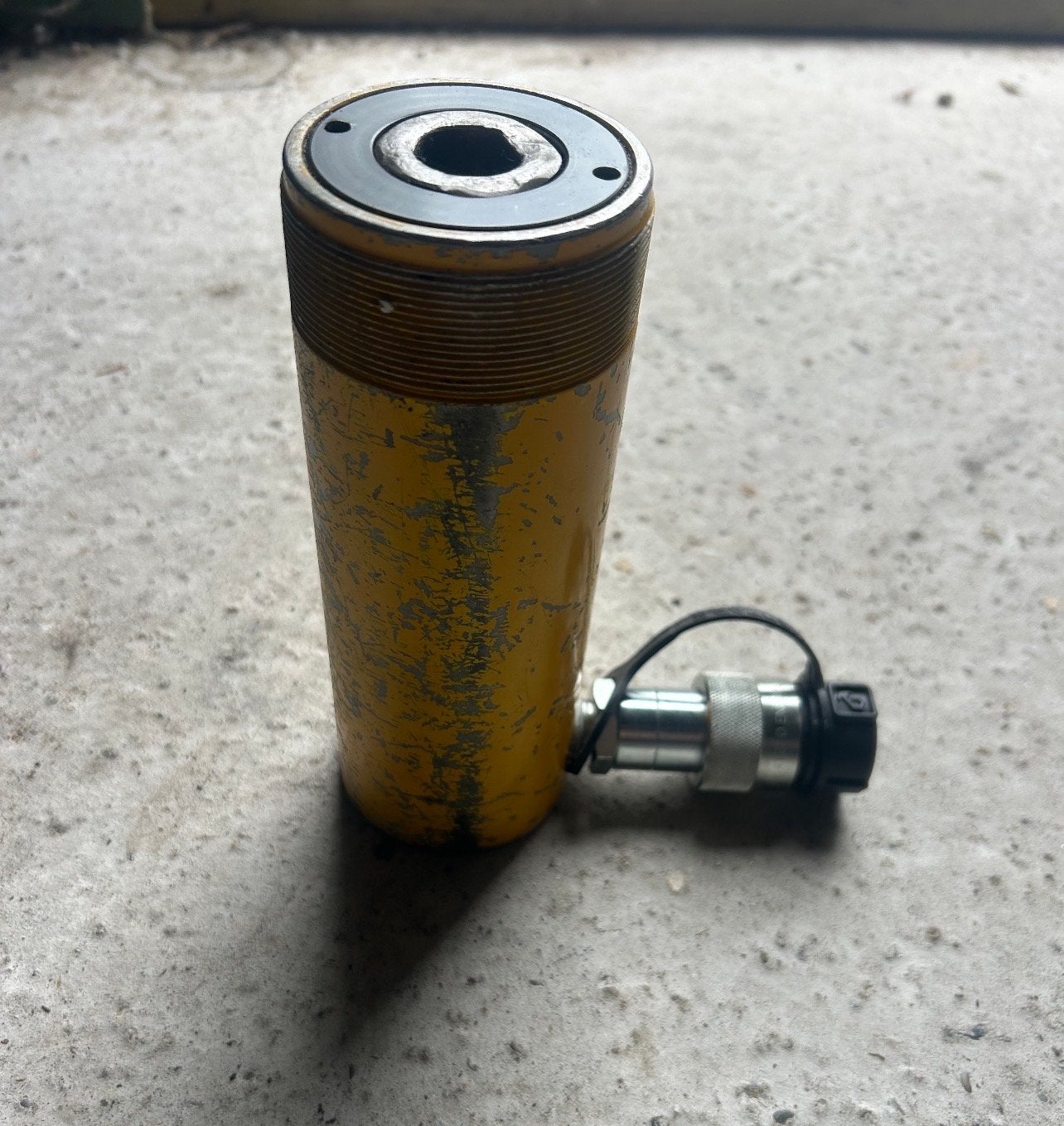Enerpac Hydraulische Vijzelset met Pomp en Slang, Ophalen of Verzenden, Zo goed als nieuw