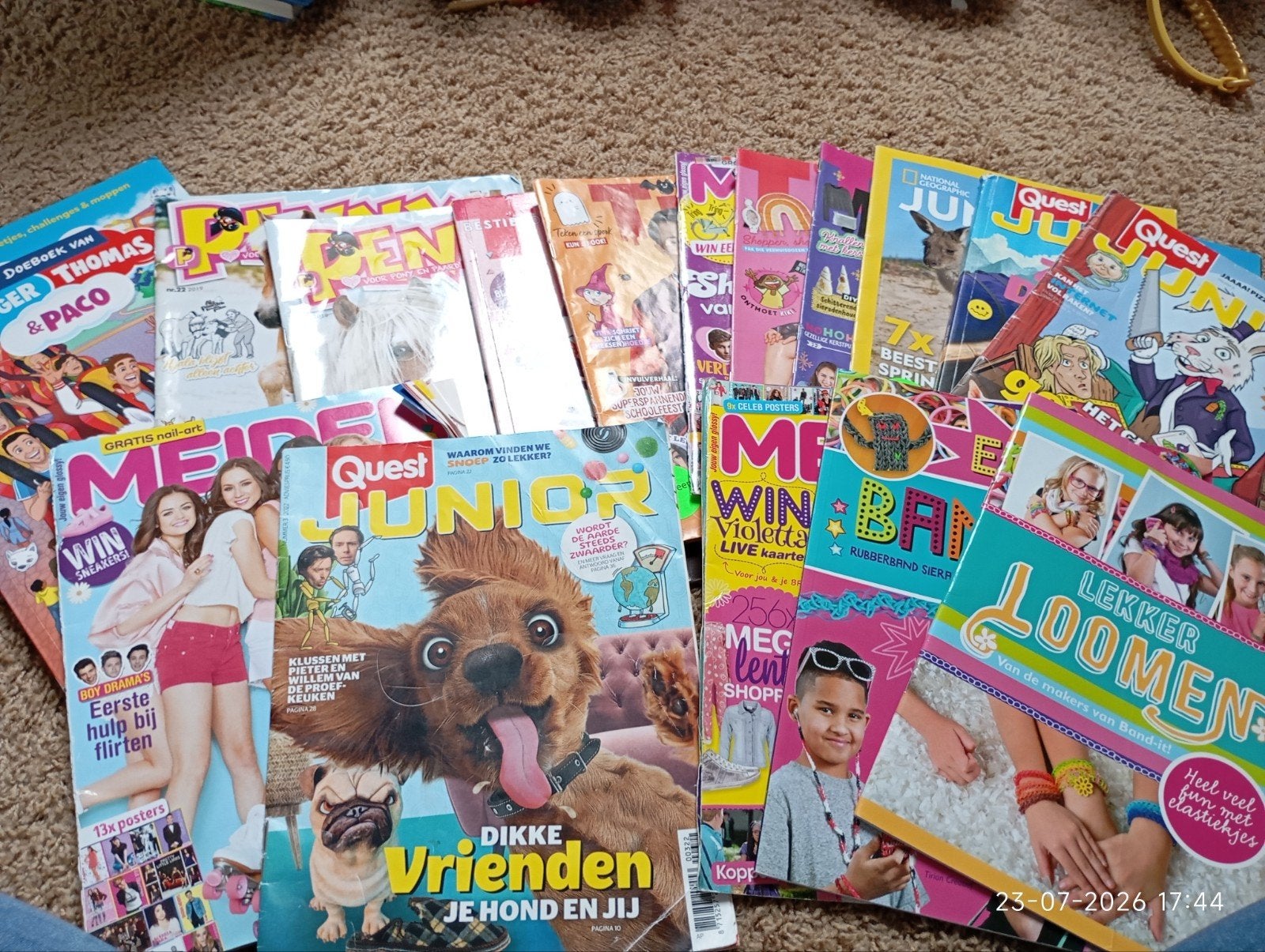 Grote collectie tijdschriften en doeboeken, Boeken, Tijdschriften en Kranten, Ophalen, Gelezen, Overige typen