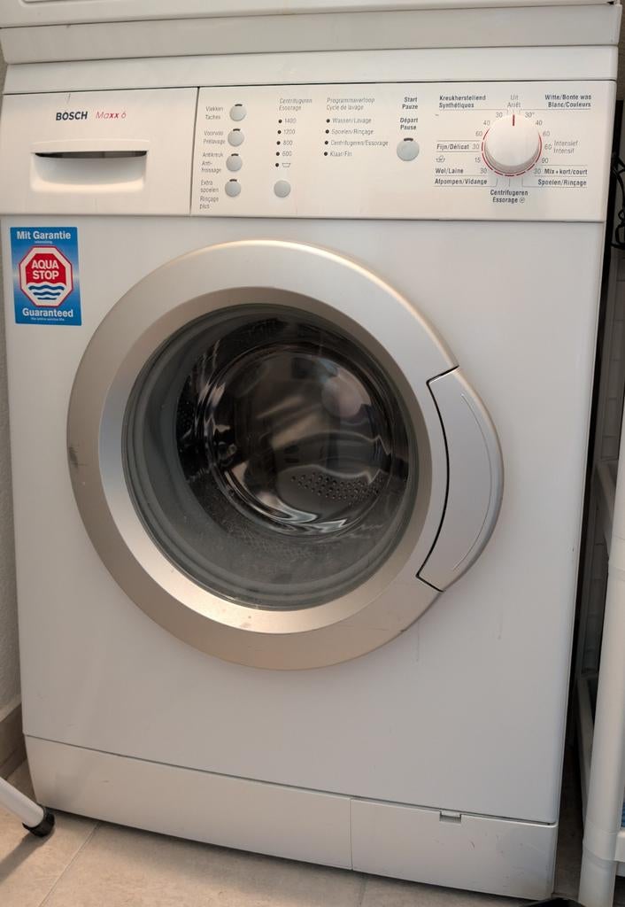 Bosch Maxx 6 Wasmachine - Betrouwbaar en Efficiënt, Witgoed en Apparatuur, Wasmachines, Gebruikt, Voorlader, 6 tot 8 kg, 85 tot 90 cm