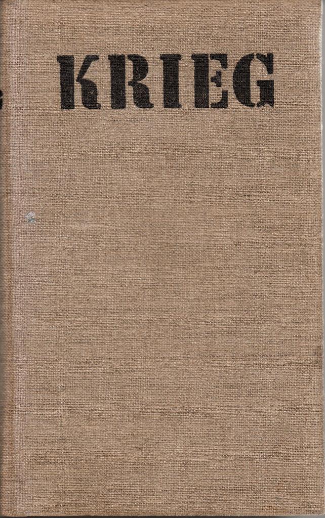 Krieg - door Ludwig Renn, Gelezen, Ludwig Renn, Ophalen of Verzenden, Landmacht