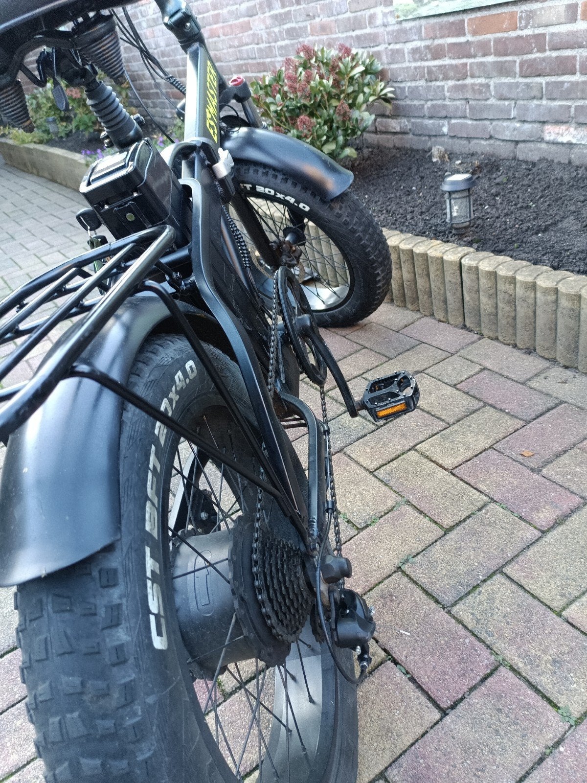 Spatborden set voor en achter voor Fatbike 20x4 inch, Spatbord, Ophalen of Verzenden, Zo goed als nieuw, Fatbike