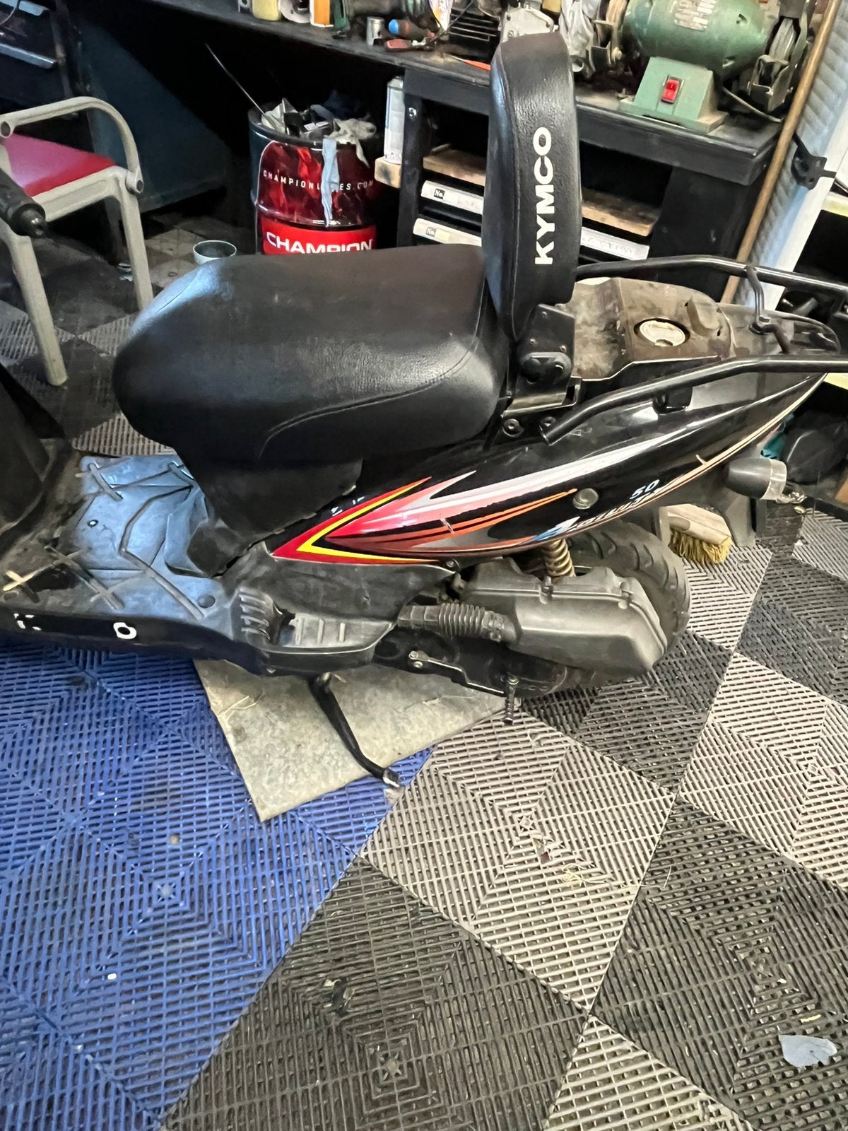 Loop of sloop kymco, Ophalen, Gebruikt, Benzine, Kymco