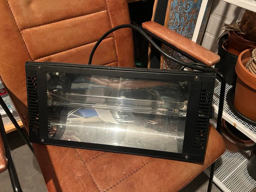 stroboscoop + rookmachine // feestartikelen, Ophalen, Gebruikt, Licht, Stroboscoopeffect