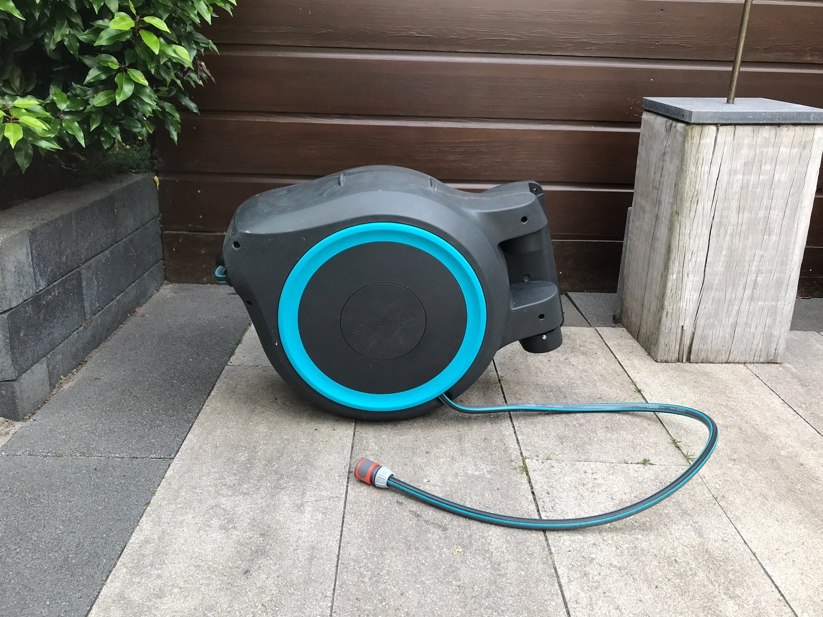 Gardena wandslangenbox ,Haspel, 25 meter, Ophalen, Nieuw