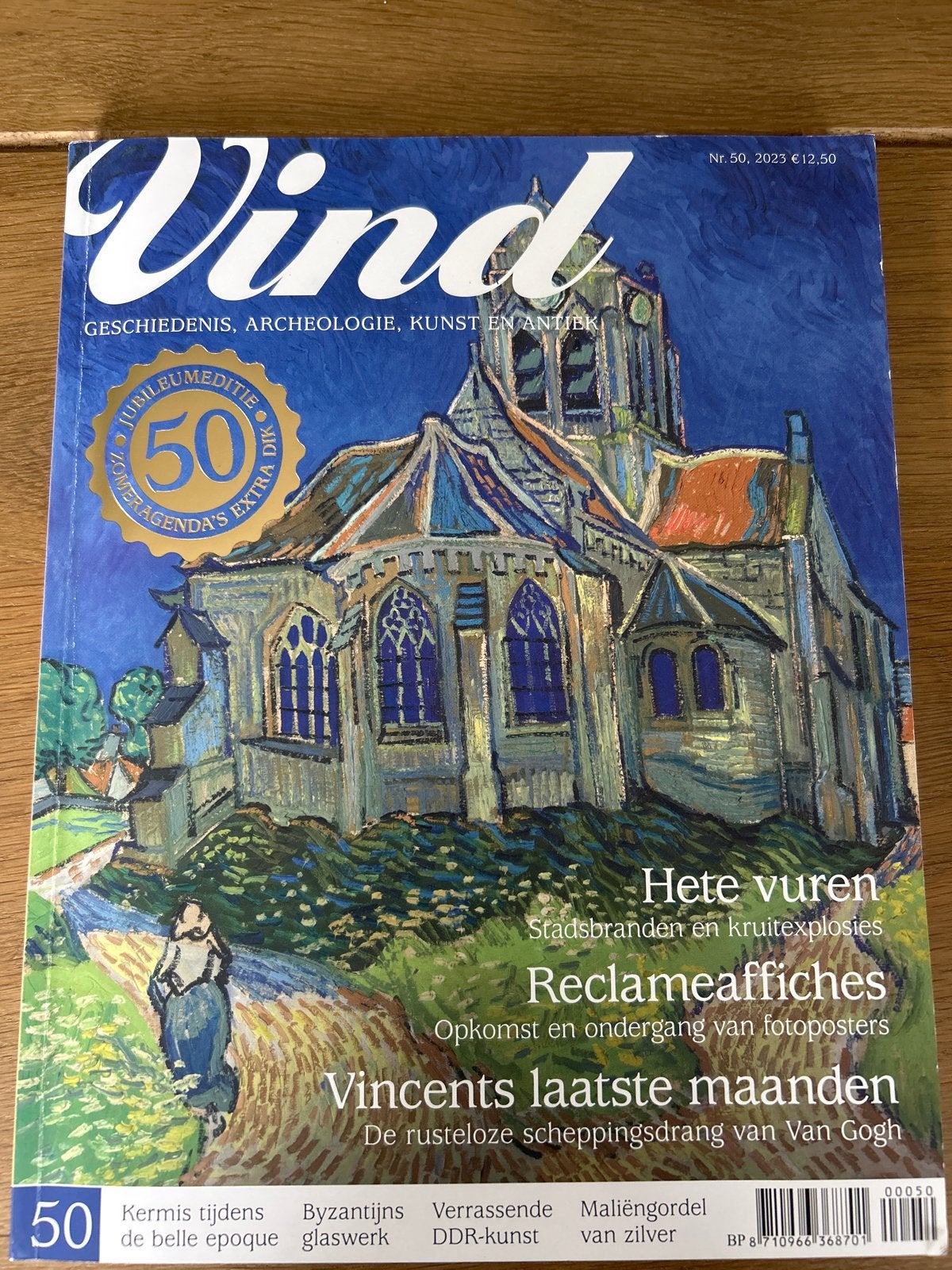 Vind Magazine Nr. 50, 2023 - Jubileumeditie, Boeken, Tijdschriften en Kranten, Ophalen of Verzenden, Zo goed als nieuw, Overige typen