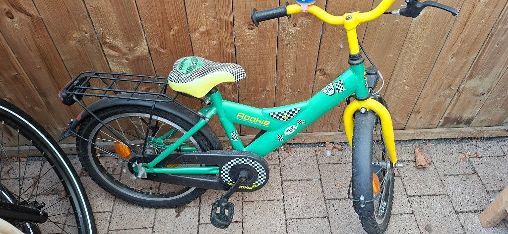 Kinderfiets, Ophalen, Gebruikt, Minder dan 16 inch, Zijwieltjes