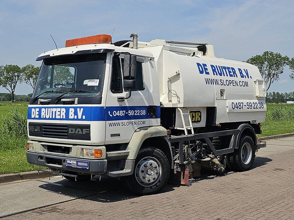 DAF 55.170 55.150, Euro 2, Parkeercamera, 150 pk, Wit