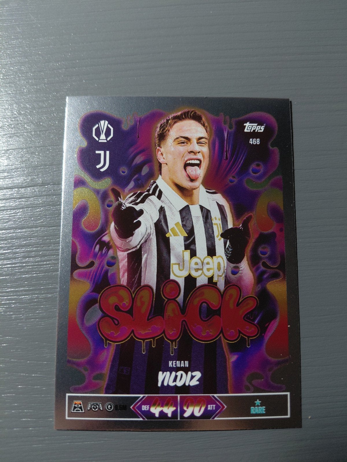 kenan yildiz (slick) topps match attax 2027, Ophalen of Verzenden, Nieuw, Buitenlandse clubs, Spelerskaart
