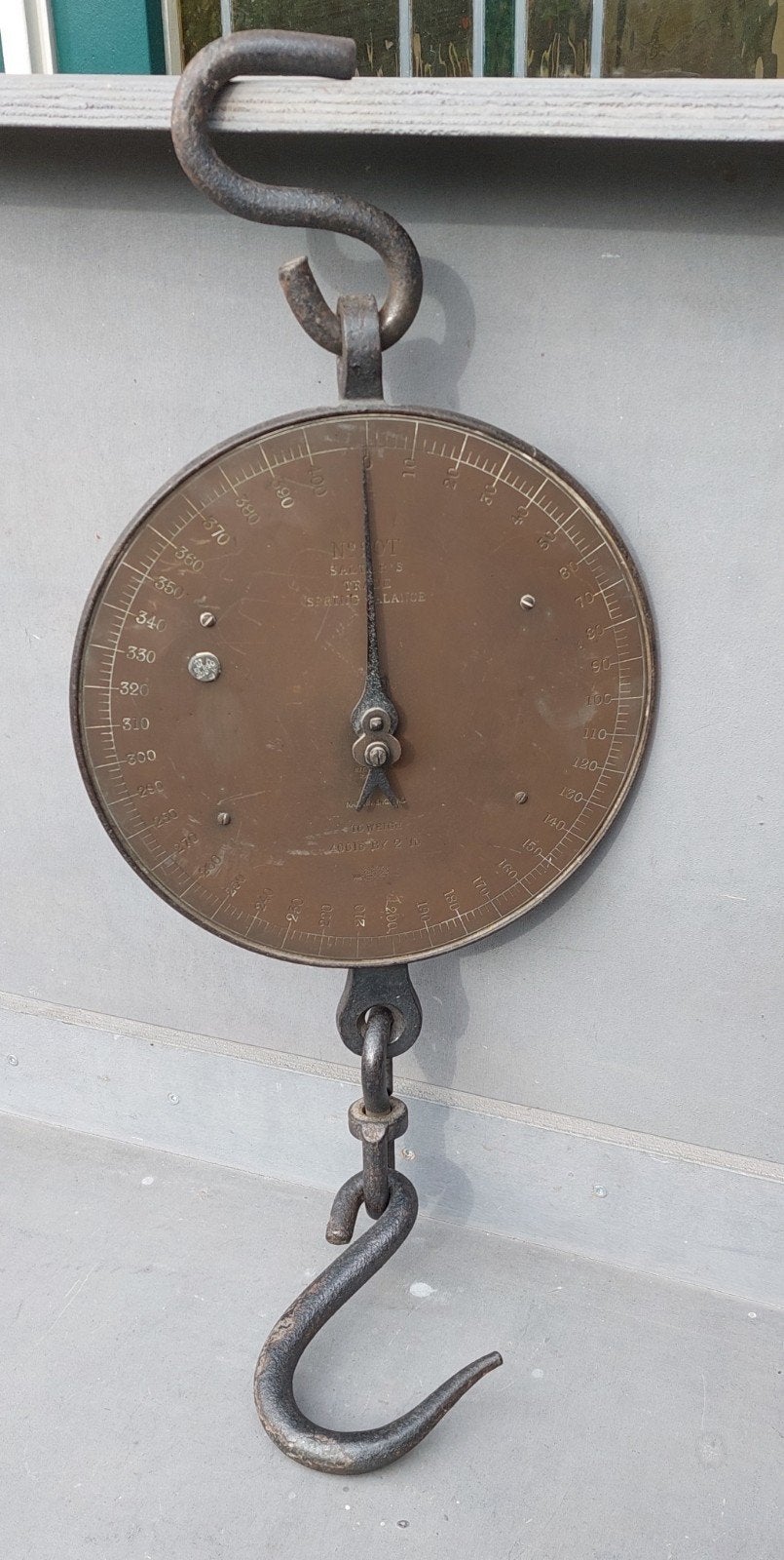 Antieke Salter's Trade Spring Balans - 400lb, Ophalen of Verzenden