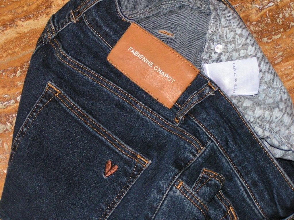 FABIENNE CHAPOT spijkerbroek,Mt 26,L32 als nieuw, Kleding | Dames, Tweedehands, Blauw, Tweedehands, Ophalen of Verzenden