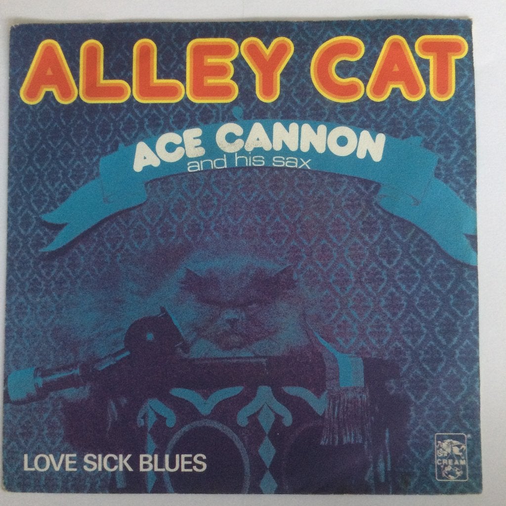 Ace Cannon Alley Cat Love Sick Blues 7" FH jazz honky tonk, Gebruikt, 7 inch, Ophalen of Verzenden, Jazz en Blues