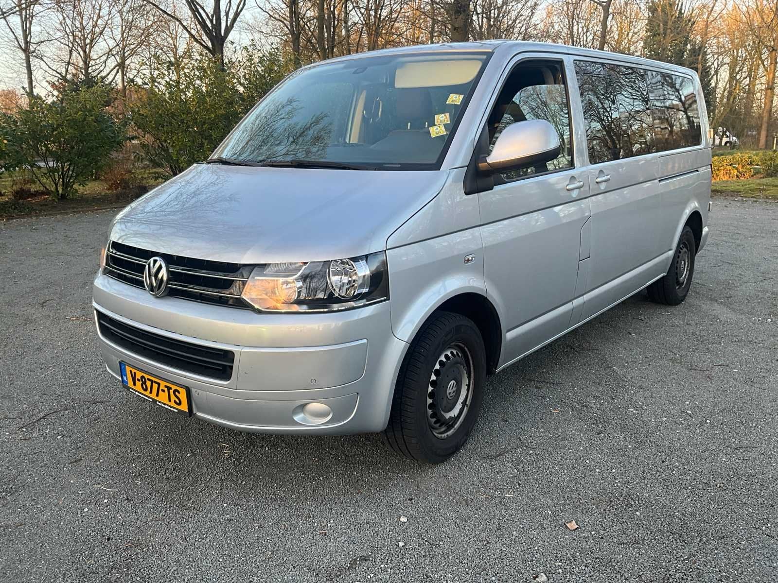 Volkswagen - Transporter - Caravelle - 2.0 TDI L2H1 4M BuDC, Auto's, Euro 5, Gebruikt, Volkswagen, Bedrijf