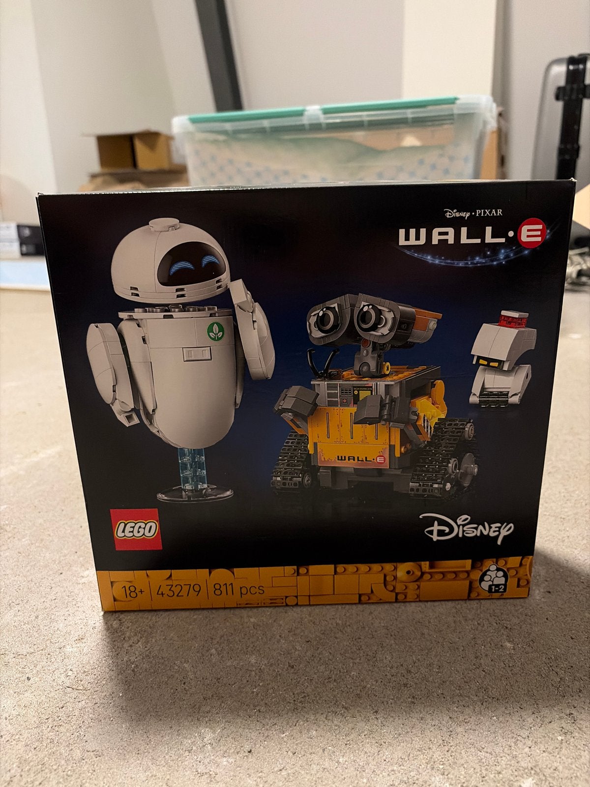 LEGO Disney Pixar WALL-E & EVE set 43279 - ZGAN, Ophalen, Nieuw, Overige merken
