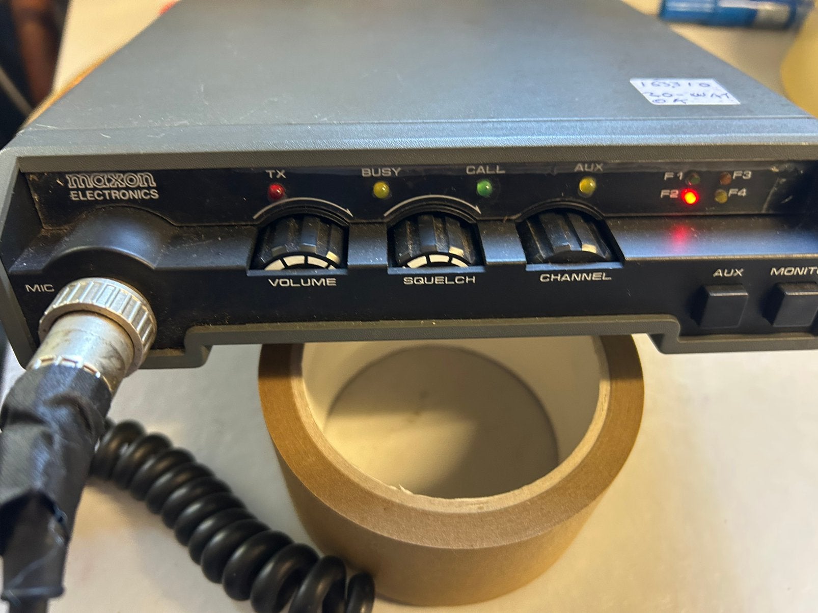 Vintage mobilofoon Maxon Vhf/Uhf, Ophalen of Verzenden, Zo goed als nieuw