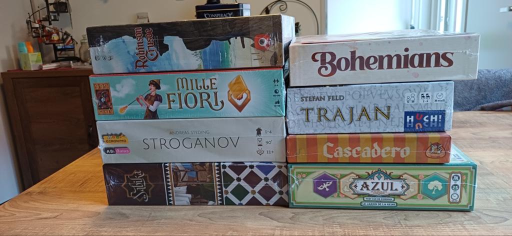 Diverse bordspellen nieuw in seal., Ophalen, Nieuw