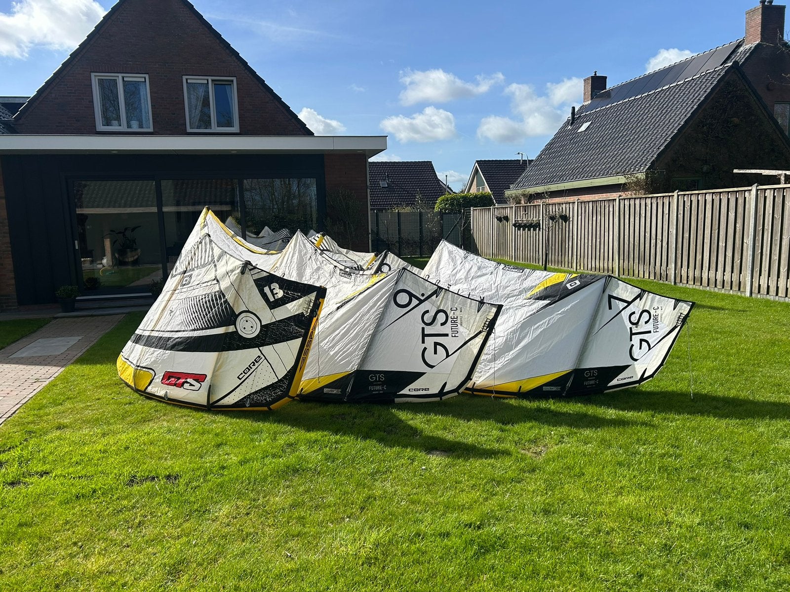 Core GTS kiteset, Watersport en Boten, Geen board, Ophalen, Gebruikt, Kitesurf-set