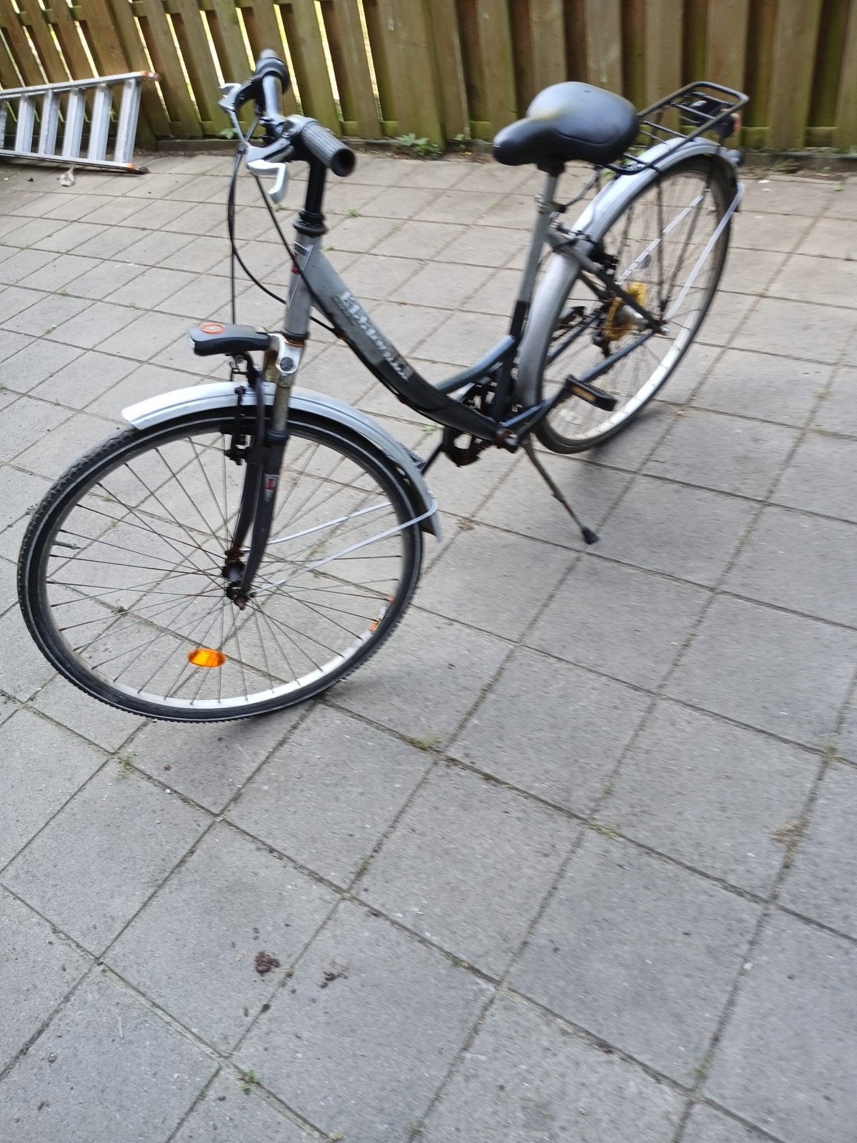 Damesfiets met versnellingen en lage instap, Overige merken, Velgrem, Ophalen of Verzenden, 53 tot 56 cm