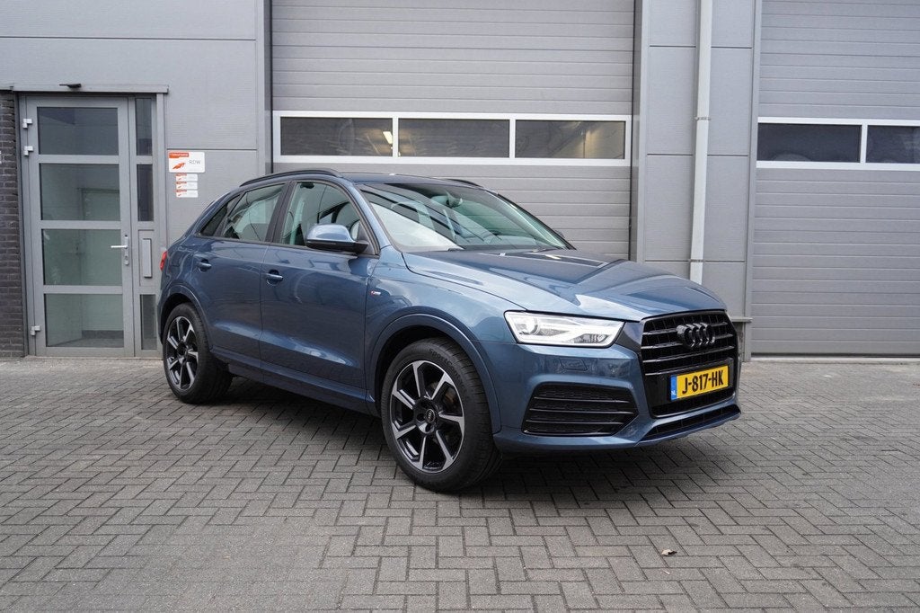 Audi Q3 1.4 TFSI CoD Sport, Auto's, Audi, 4 cilinders, 150 pk, Blauw, Automatische klimaatregeling