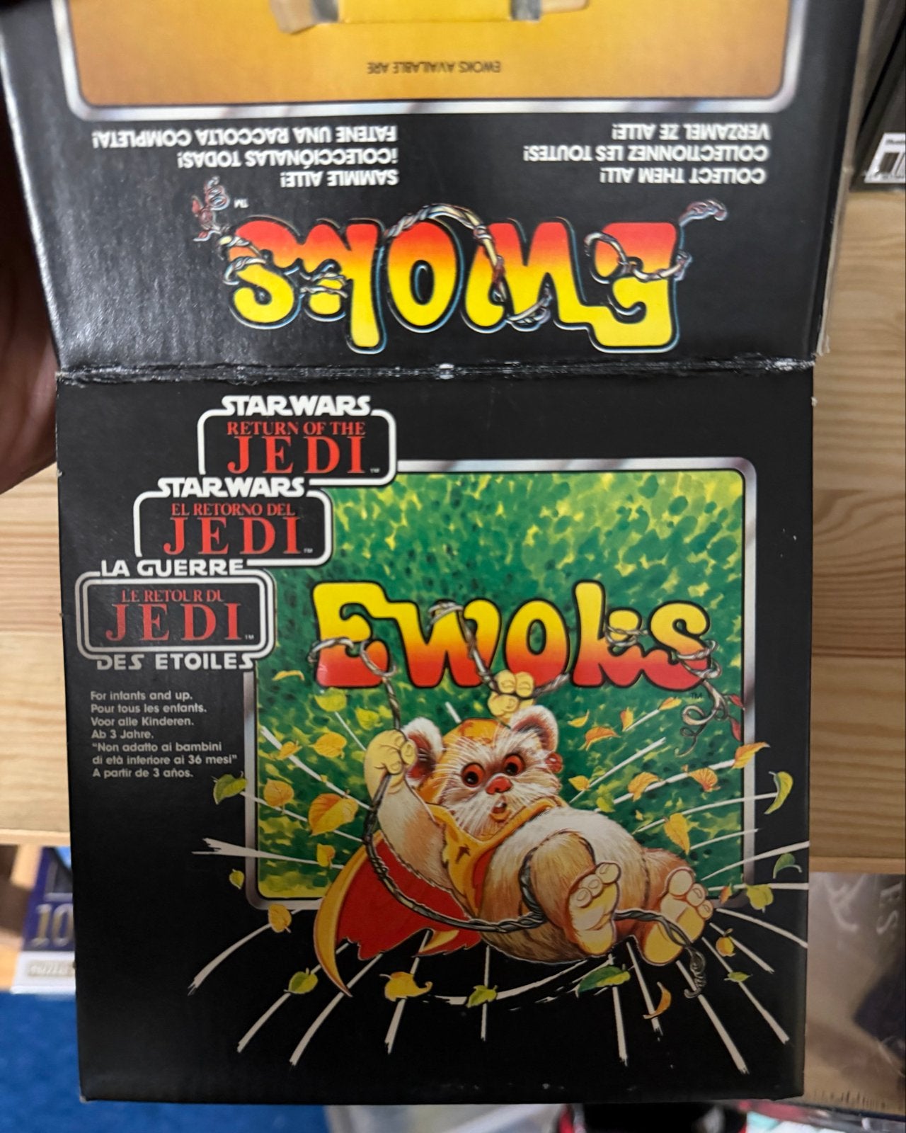 Star Wars Vintage Ewoks Pluche - Tri-Logo - Nieuw in Doos, Verzamelen, Ophalen of Verzenden, Nieuw, Overige typen