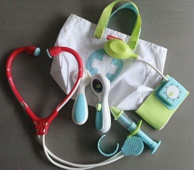 Fisher price doktersset dokterstasje, Kinderen en Baby's, Speelgoed | Fisher-Price, Ophalen of Verzenden, Gebruikt, Speelset