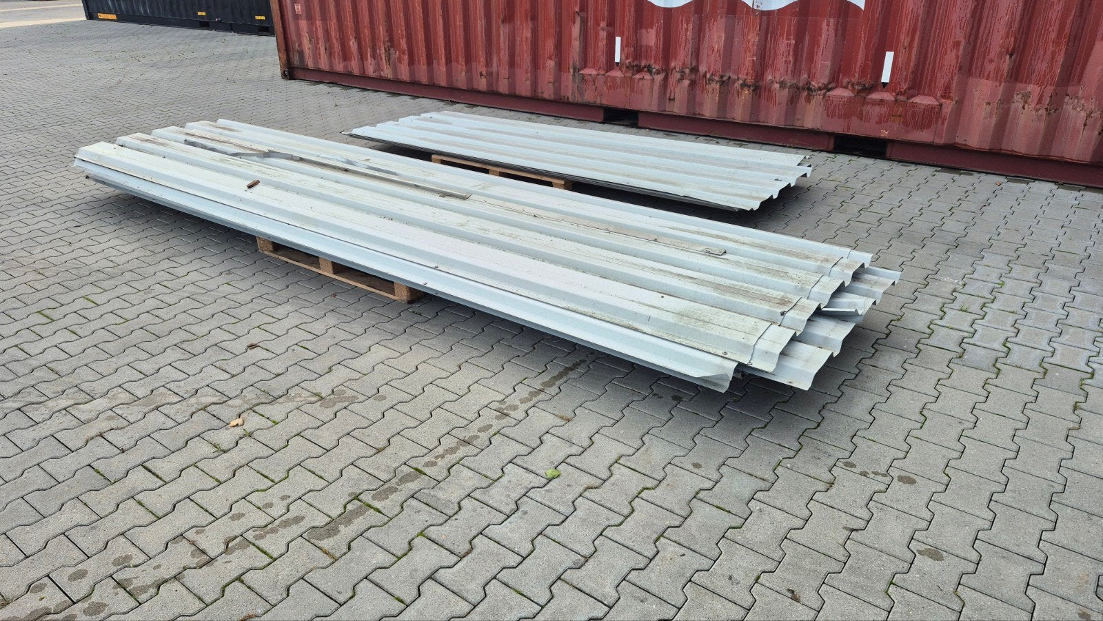 Gebruikte golfplaten voor dak of wand, Ophalen, Gebruikt, Onbekend, Golfplaat