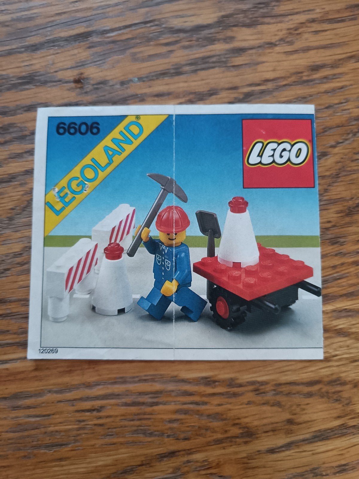 instructieboekje van lego set nummer 6644, Ophalen of Verzenden, Gebruikt, Lego