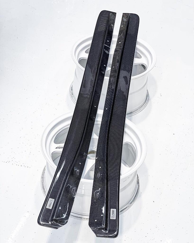 Fujita carbon sideskirts sidesplitters - Mazda RX-7 Rx7 FD3S, Auto diversen, Tuning en Styling, Ophalen of Verzenden