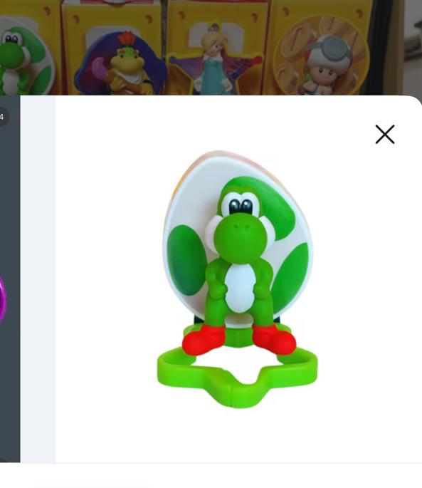Mcdonalds mario mini figuur gezocht, Ophalen of Verzenden, Koffie of Thee, Zegels, Bonnen of Punten