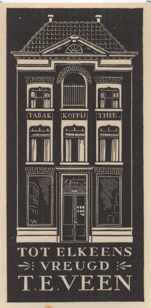 0452 Ex Libris Nederland : Mia Pot-van Regteren Altena, 1945, Verzenden, Ex libris